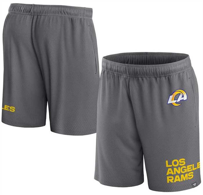 Men's Los Angeles Rams Grey Shorts,We sell and wholesale Men's Los Angeles Rams Grey Shorts on line form chian!